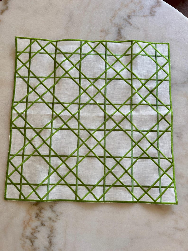 TheFloridaCollection Linen Dinner Napkin - Thumbnail 2