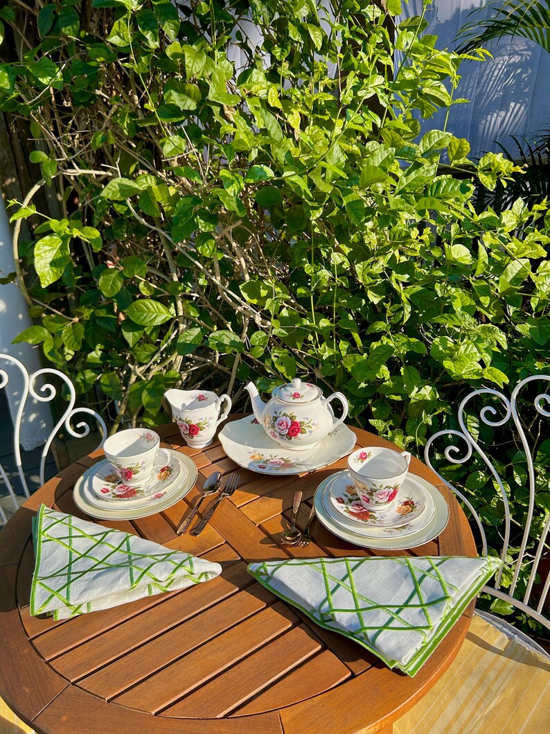 TheFloridaCollection Linen Dinner Napkin - Thumbnail 5
