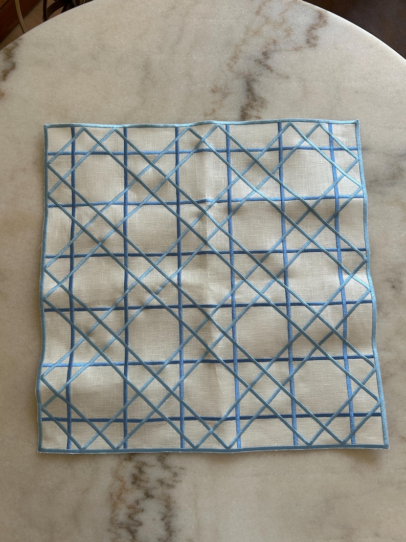 TheFloridaCollection Linen Dinner Napkin - Thumbnail 3