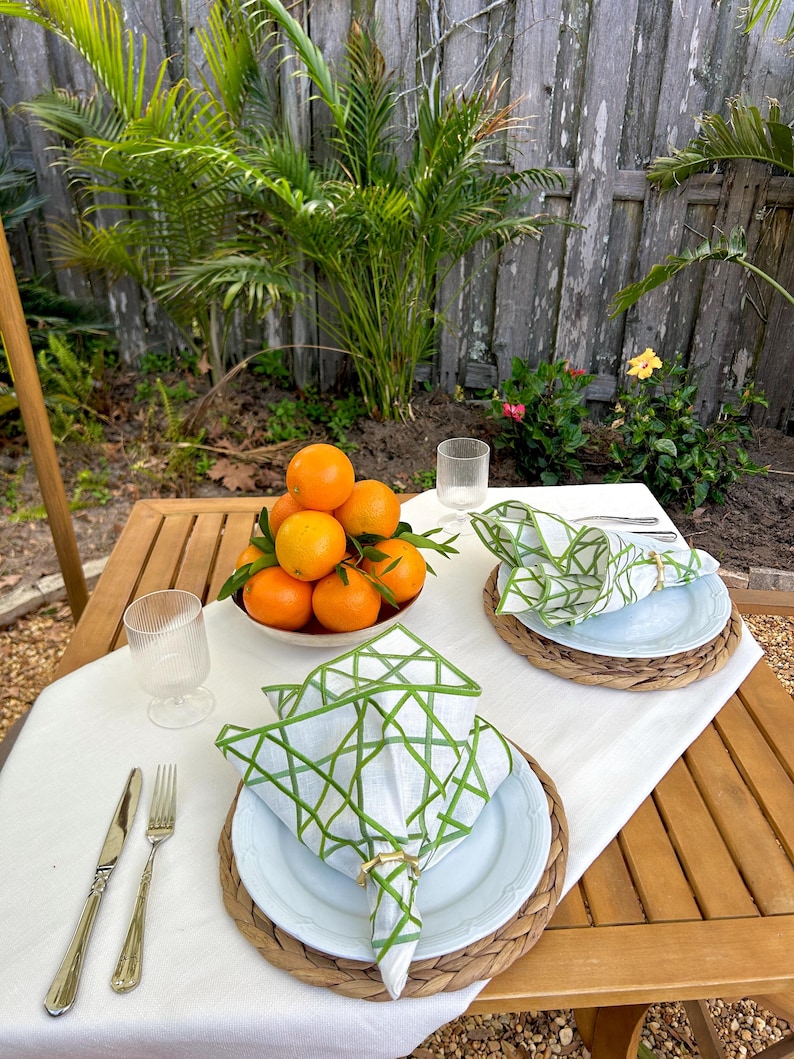 TheFloridaCollection Linen Dinner Napkin