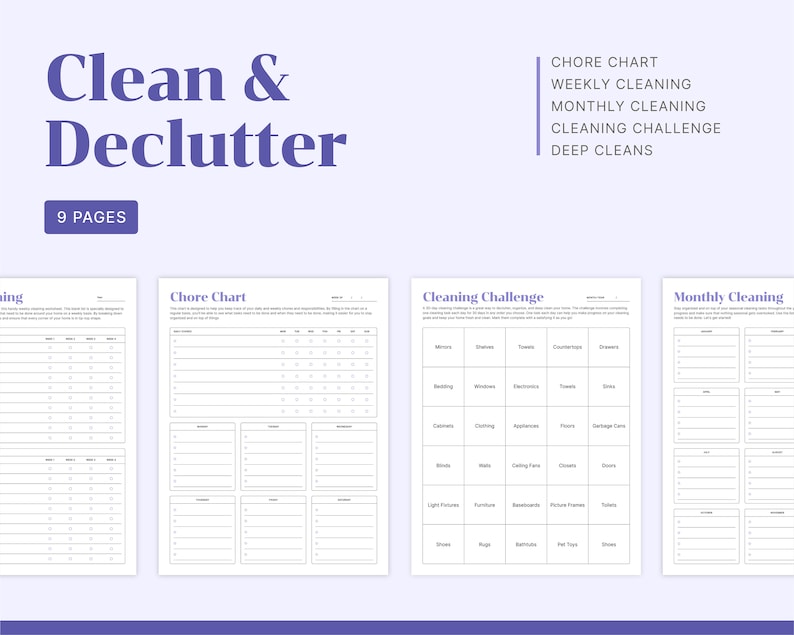 ADHD Planner Printable, ADHD To-do List, Adult Workbook, Daily Planner ...