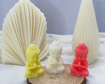 Decor Candle | Budha Candle | Candle Science | Aromathepary Candle | Meditation Candle | Bee Wax | Soy Wax