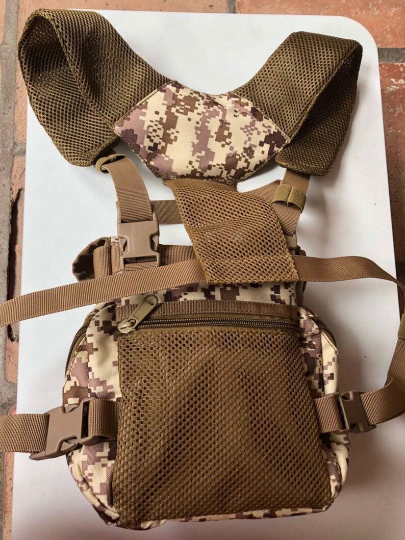 Binocular Harness Chest Backpack for Men and Women for Hunting and