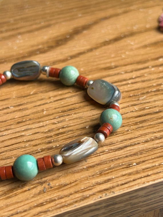 Carolyn Pollack Southwestern Sterling Multi gemst… - image 1