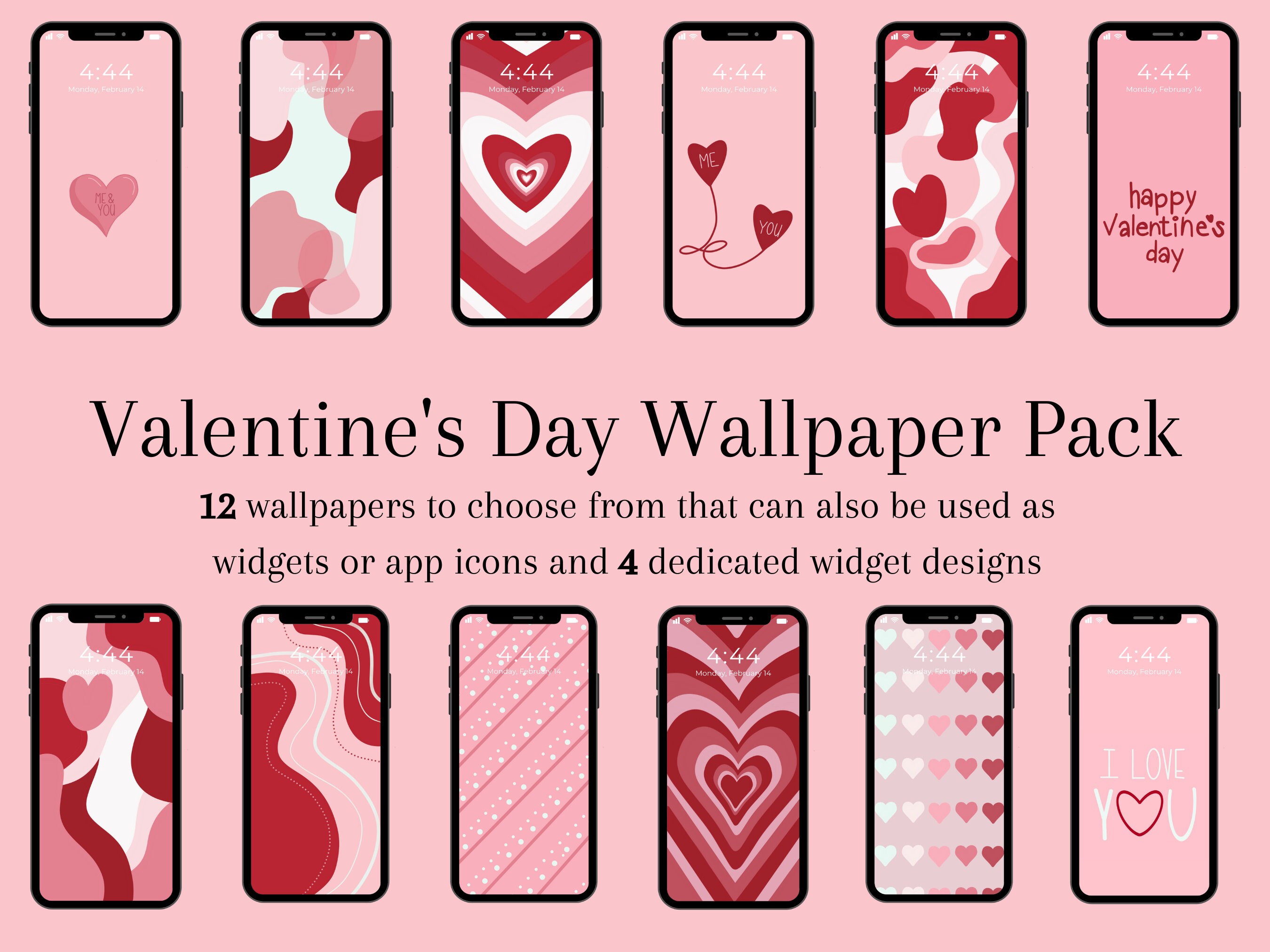Valentine Wallpaper - Etsy Valentine Wallpaper - Etsy