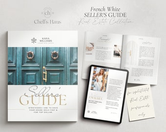 listing presentation kit real estate Luxury Real Estate Listing Presentation Seller Guide | Real Estate Template Realtor Branding | Canva Template | Realtor Marketing Collection