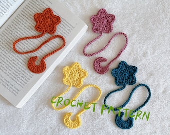 Crochet PATTERN - Star and Moon Bookmark - Easy with Detailed Photos (US Terms, English Only)