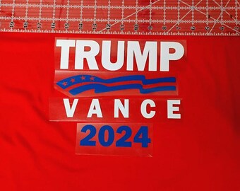 Trump / Vance 2024 Iron On- HTV
