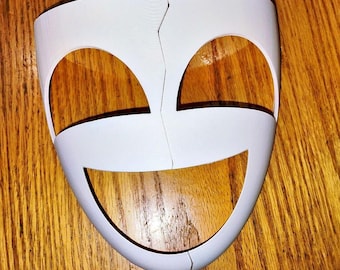 3D Printed BROKEN Gangle Comedy Mask