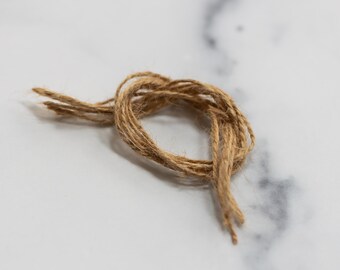 pre-cut jute twine - 10 inches