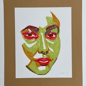 Original art- ‘Unmask’ no.13