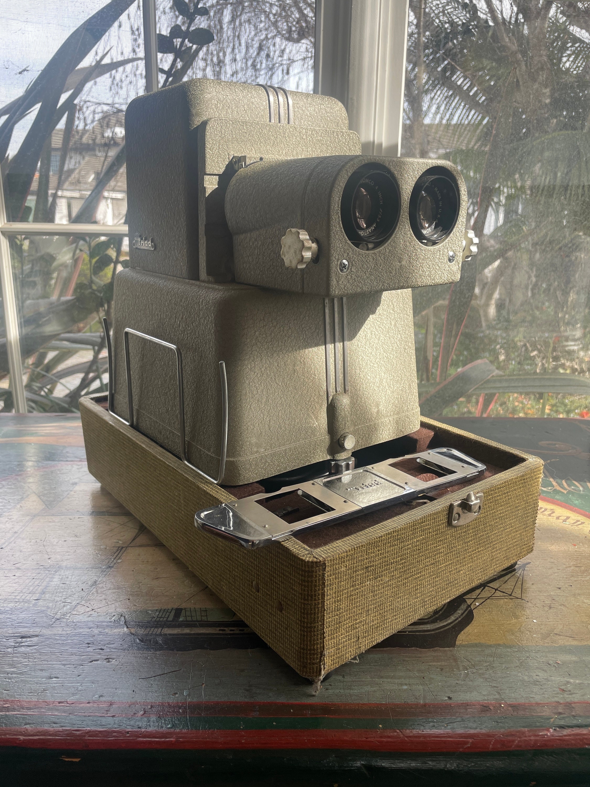 Triad Stereo Slide Projector Etsy