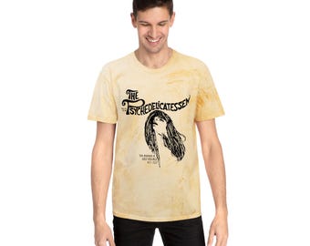 Psychedelicatessen Tshirt/Head Shop Tshirt/Groovy/Psychedelic/Trippy Graphic Tee/Tie Dye Tee/Acid Tshirt/Hippie Tshirt/underground culture