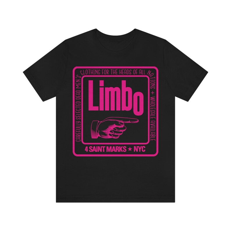 Limbo NYC T-Shirt: St. Marks Place Retro Boutique Tee image 1