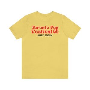 Toronto Pop Festival 1969/Music Festival Tshirt/Pop Festival Tshirt/music history/retro Tshirt/ Toronto Pop Fest/concert Tshirt/music gift