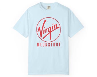 Virgin Megastore Logo T-Shirt: Retro Record Store Music Tee