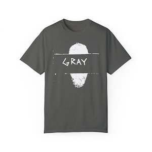 Camiseta de Gray Band/Gray Band/Basquiat Band/Nueva York underground/años 80/camiseta de banda/historia de la música/mercancía musical/Nueva York en desaparición/punk rock/camiseta de Gray Band imagen 1