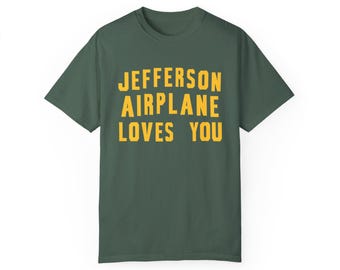 Jefferson Airplane Shirt American Rock Band Psychedelic Rock Folk