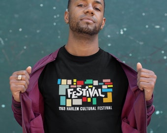 Harlem Cultural Festival Tshirt/Harlem Tshirt/Harlem Cultural Festival/Black Woodstock/1969 music festival/black culture Tshirt/music gift