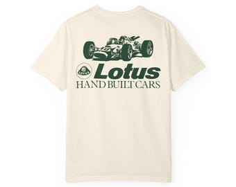 Lotus 49 Front-Back Print Retro Racing Tee