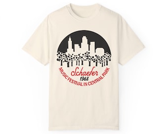 Schaefer Music Festival/NYC Music Festival/Central Park music festival/ 1960s music festival/music Festival Tshirt/music history/retro NYC