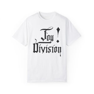 Joy Division/Joy Division Tshirt/Post Punk/Band Tshirt/Music Merch/music lover/England/1970s punk/Warsaw/New Order/Punk Tee/Factory Records