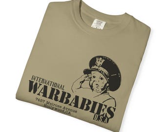 International Warbabies USA T-Shirt: 1980s Los Angeles Melrose Ave Retro Boutique