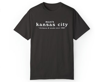 Max's Kansas City T-Shirt, 1970s NYC Nightclub Tee