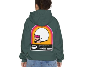 Bendix Comfort Colors Unisex Garment-Dyed Hoodie/Front and Back Print
