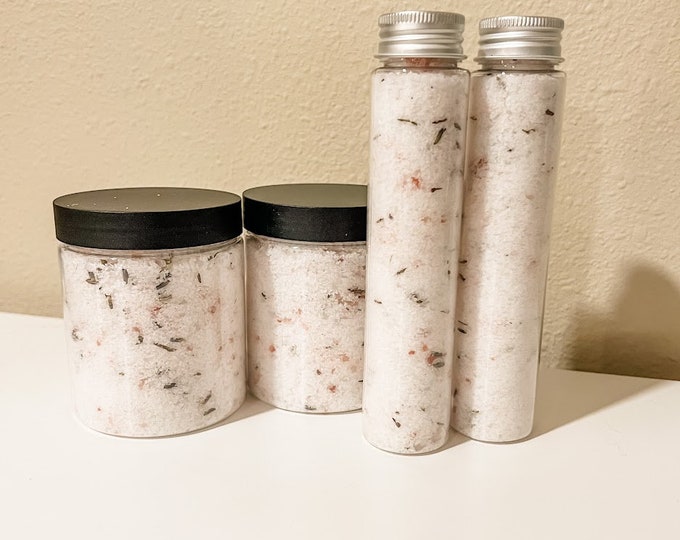 Lavender Botanical Bath Salts | Bath Gifts | Bath Soak | Natural Bath Salt