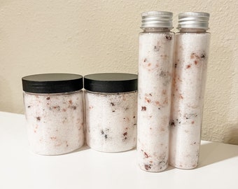 Grapefruit Rose Botanical Bath Salts | Bath Gifts | Bath Soak | Natural Bath Salt