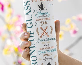 Throne of Glass Tumbler: Bookish SJM Stainless Steel 20oz Cup