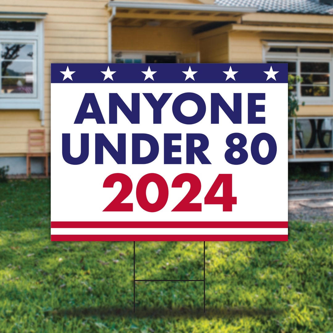 Presidential Election 2024 Campaign Yard Sign 24x18 Perfect for