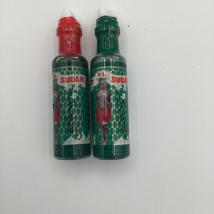 Perfume Bintu EL Sudan Red and Green . 45g + 45g( content 12ml+12ml