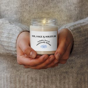 Tox, Sage & Solitude | Med Spa Candle for Injectors, Estheticians