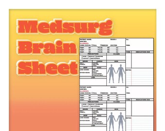 Medsurg Brain Sheet