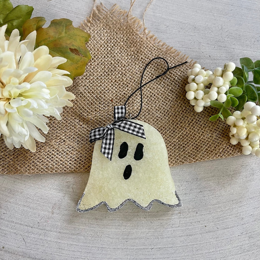 Ghost Car Freshie Cute Spooky Halloween Air Freshener Fall Etsy