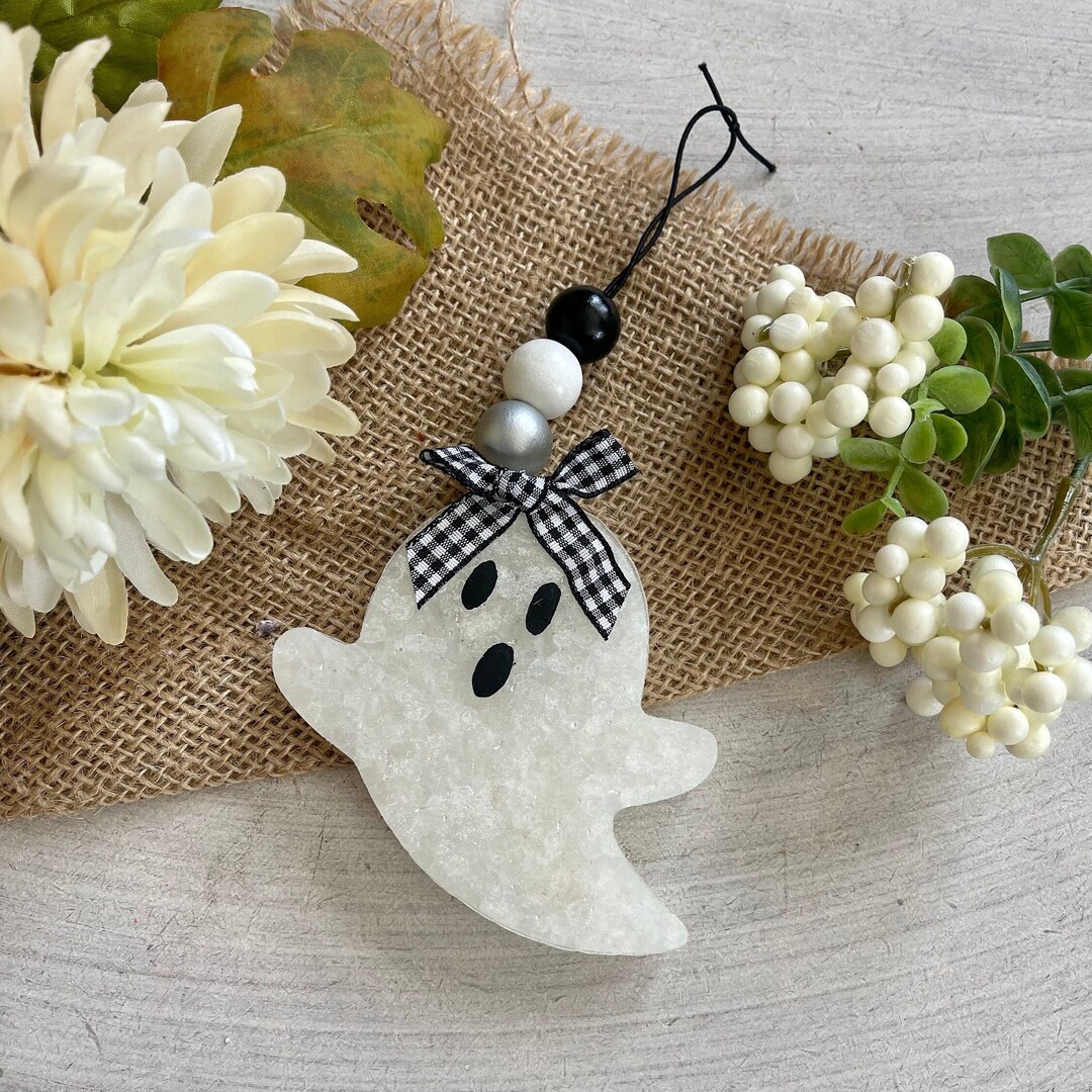 Ghost Car Freshie Cute Spooky Halloween Air Freshener Fall Etsy