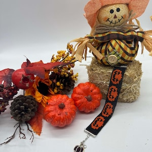 Halloween,Miyuki Bracelet, Unique Bead Woven Bracelet, Stylish Wristband for Friends, Adjustable Armband for halloween brecelet