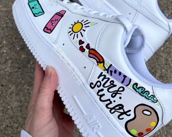 melted crayon air force 1 grade school