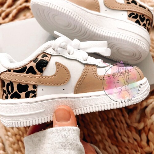 custom air force 1 cheetah print