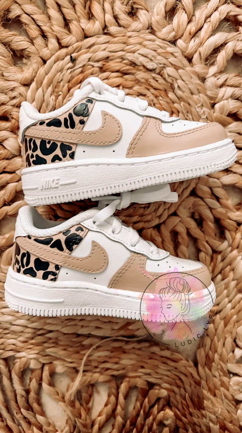 custom air force 1 cheetah print