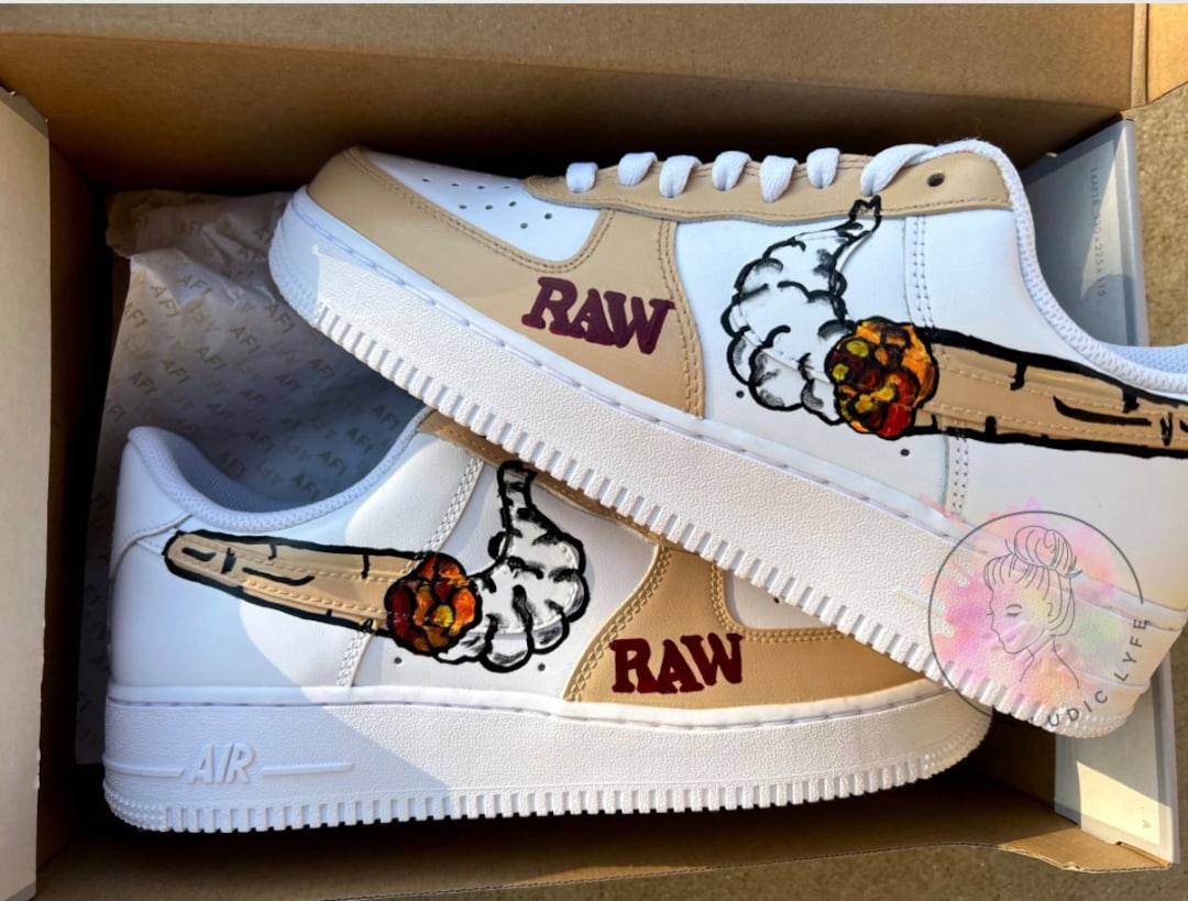 CUSTOM RAW BLUNT AIR FORCE 1 - PRESTIGE QUALITY CUSTOMS