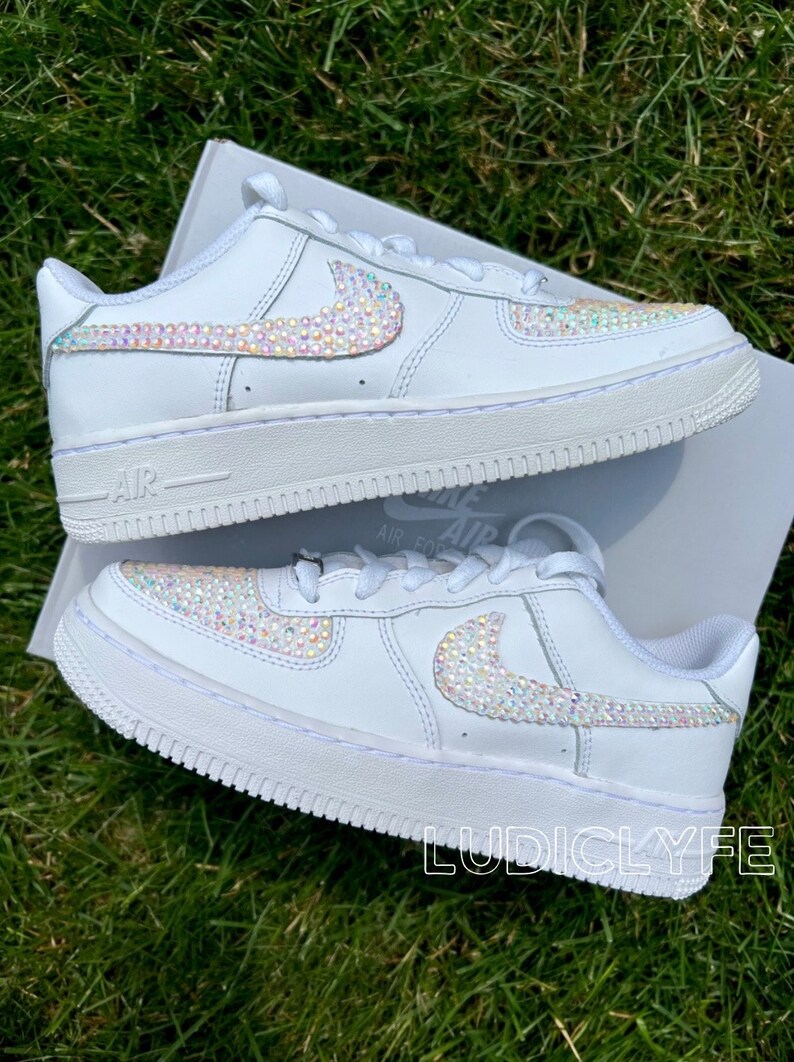 rhinestone air force 1