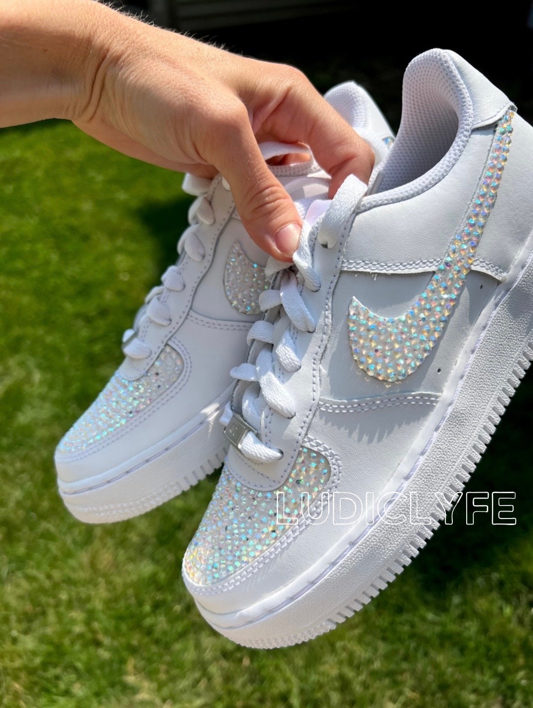 custom rhinestone air force 1