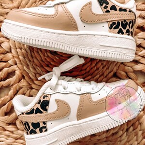 cheetah print air force 1