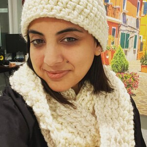 Beanie and Infinity scarf
