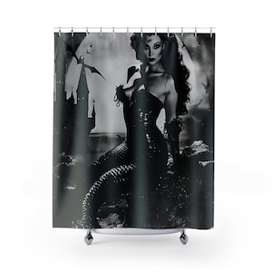 Pinup Shower Curtain 