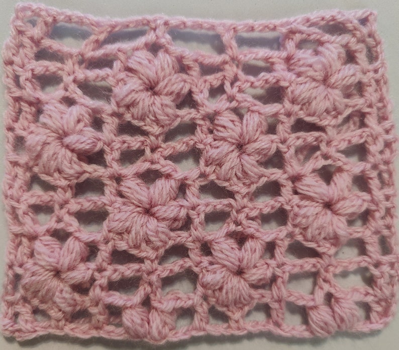 Jasmine Flower Stitch Crochet Pattern - Etsy