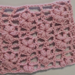 Jasmine Flower Stitch Crochet Pattern